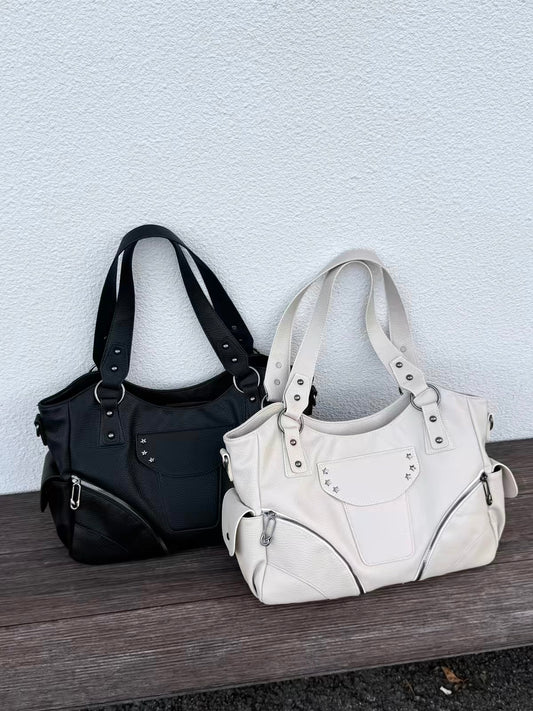 H6356 Women's leather handbag