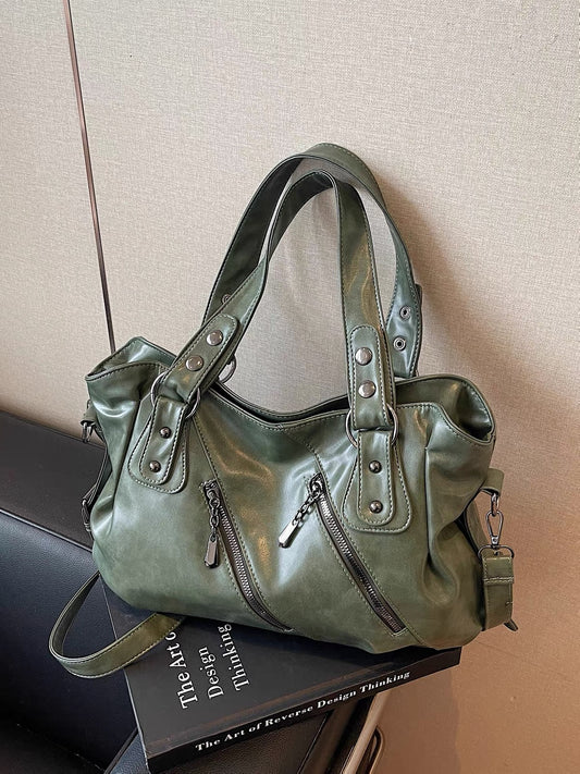 H6363 Women's leather handbag