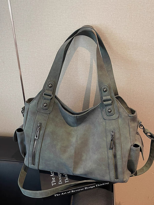 H6175 Women's leather handbag