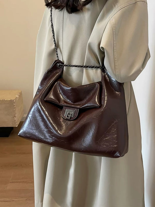 H6335 Women's lambskin handbag