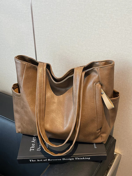 H6337 Women's leather handbag