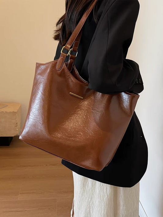 H6339 Women's leather handbag