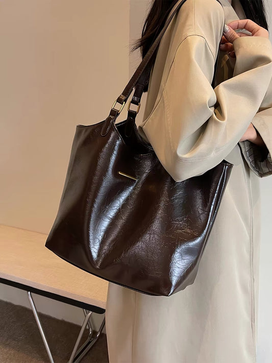 H6339 Women's leather handbag