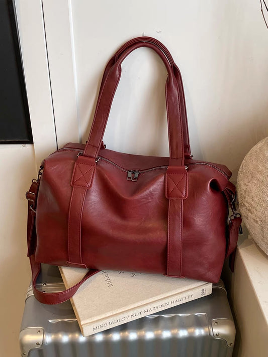 H6285 Women's leather handbag