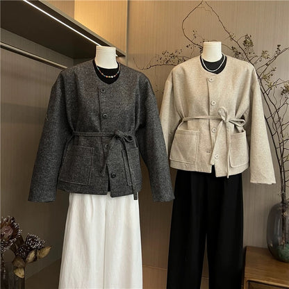 H1245 Plush Women's Coat