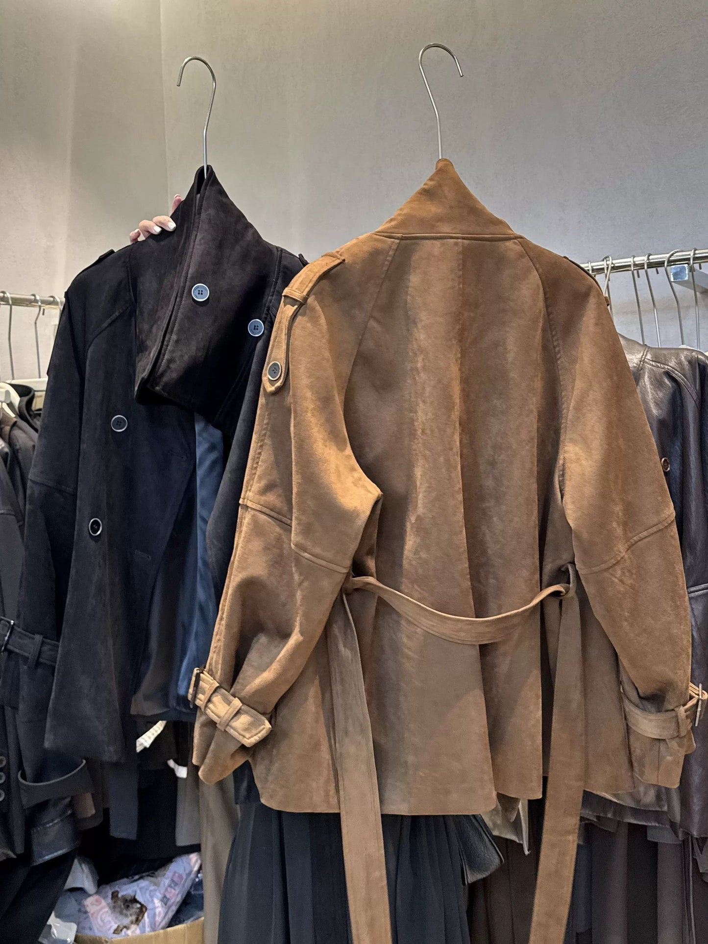 H1338 Suede Women's Jacket