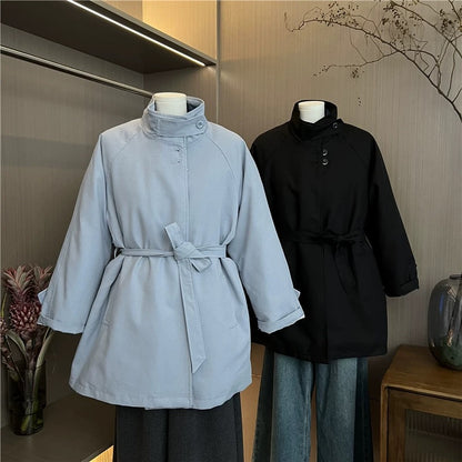 H1223 Short Waist-cinching Top