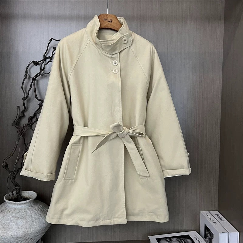 H1223 Short Waist-cinching Top