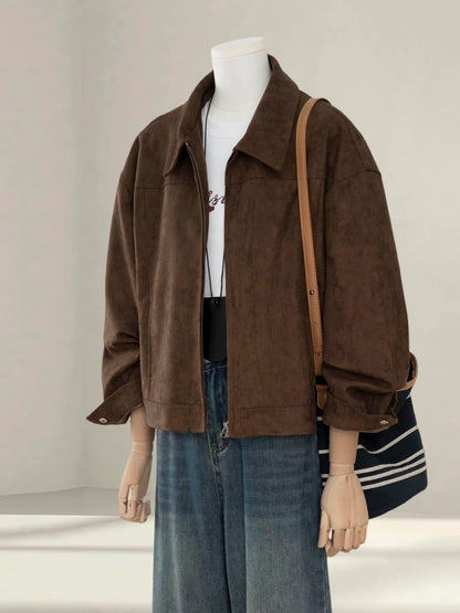 H1373 Suede Jacket