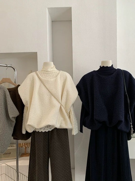 H1284 Women's Short Sweater