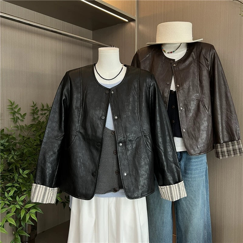 H1250 Casual Leather Jacket