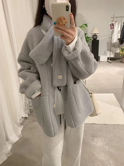 H1289 Suede Jacket Top