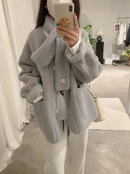 H1289 Suede Jacket Top