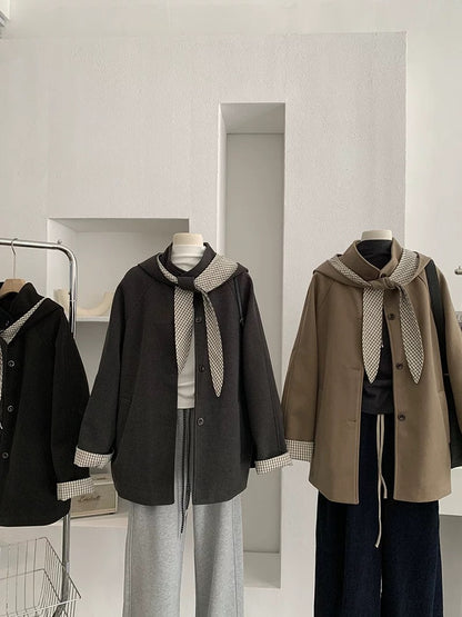 H1273 Plush Jacket Top