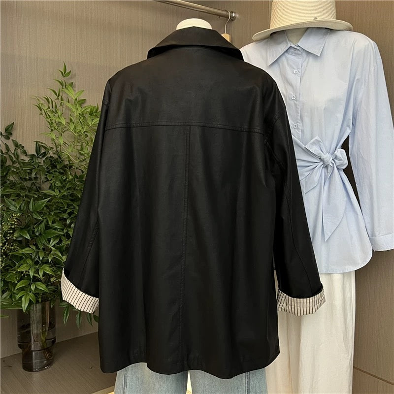 H1236 Women's Leather Jacket