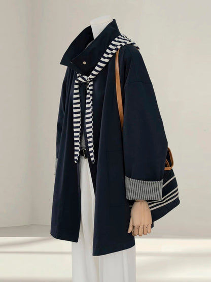 H1393 Casual Long Coat