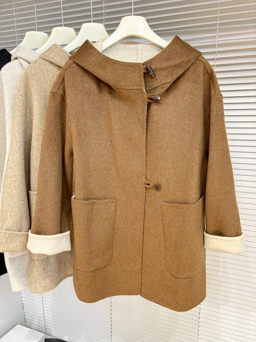 KH01-Women's woolen coat